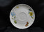 Villeroy & Boch Bouquet, Flowers, Insects: Cream Soup Bowl & Saucer Set, Flaw