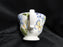 222 Fifth Lyanna Blue, Blue Flowers: Cup & Saucer Set, 3 1/4"