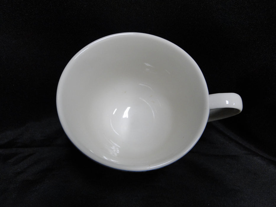 222 Fifth Lyanna Blue, Blue Flowers: Cup & Saucer Set, 3 1/4"