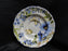 222 Fifth Lyanna Blue, Blue Flowers: Cup & Saucer Set, 3 1/4"
