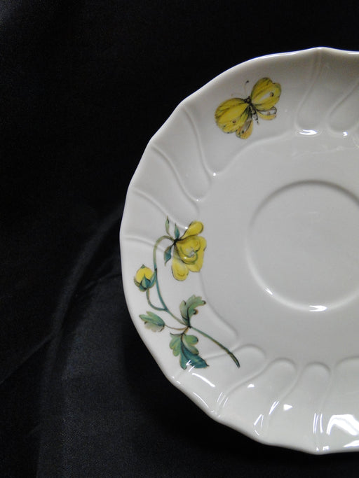 Villeroy & Boch Bouquet, Flowers, Insects: 6 1/8" Saucer (s), No 8 oz Cup