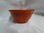 Ring Orange, Bauer: Mixing Bowl #36, 5" x 2 1/2" Tall