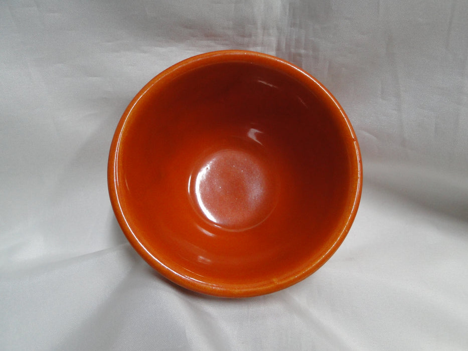 Ring Orange, Bauer: Mixing Bowl #36, 5" x 2 1/2" Tall