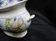 222 Fifth Lyanna Blue, Blue Flowers: Sugar Bowl & Lid (s), 5" Tall