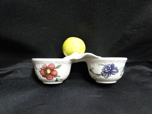 Villeroy & Boch Bouquet, Flowers: Double Salt Dip (s), 5 1/4" Long