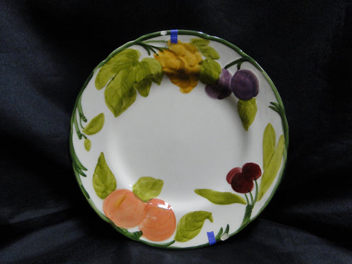 Franciscan Fresh Fruit, USA, Green Border: Salad Plate, 8", As Is