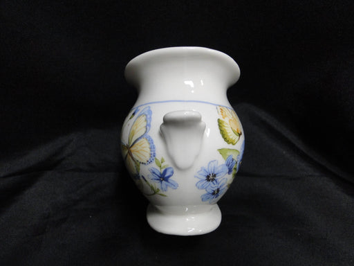 222 Fifth Lyanna Blue, Blue Flowers: Sugar Bowl Only, No Lid, 3 1/2" Tall