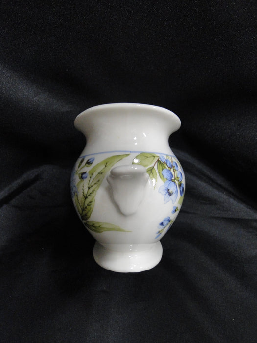 222 Fifth Lyanna Blue, Blue Flowers: Sugar Bowl Only, No Lid, 3 1/2" Tall