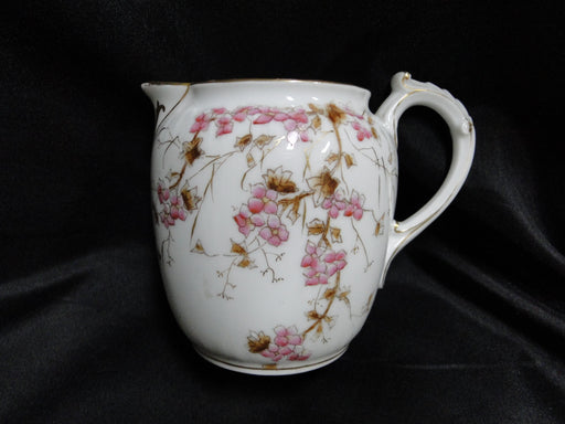 Haviland, Ch. Field (Limoges) Pink CHF 1649, Gold Trim: Creamer, 4" Tall