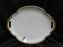 Haviland (Limoges) Schleiger 629 Green/Gold/Red: Oval Platter, 11 3/8", As Is