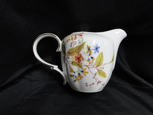Meritage Multicolored Florals & Leaves: Creamer / Cream Pitcher (s), 3 1/2" Tall
