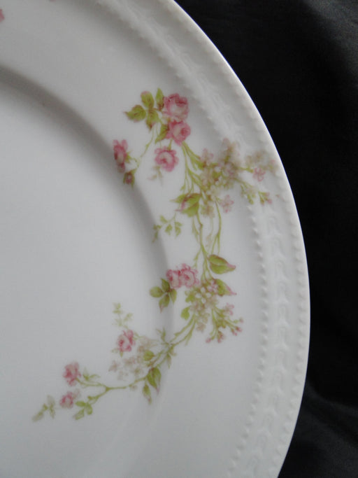 Haviland (Limoges) Schleiger 242e, Pink Roses: Dinner Plate (s), 9 3/4", As Is