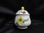 Villeroy & Boch Bouquet, Flowers, Insects: Mini Sugar Bowl & Lid, 4" Tall