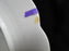Haviland (Limoges) Schleiger 91F, Lavender & Gray: Dinner Plate, 9 3/4", As Is