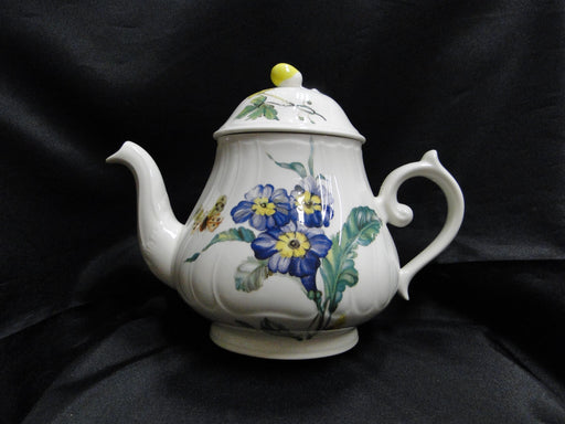 Villeroy & Boch Bouquet, Flowers, Insects: Teapot & Lid, 7", 5 Cup Capacity