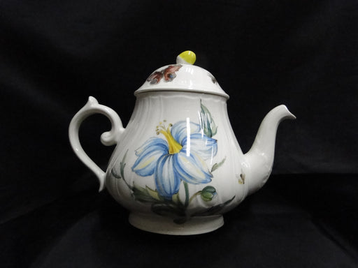 Villeroy & Boch Bouquet, Flowers, Insects: Teapot & Lid, 7", 5 Cup Capacity