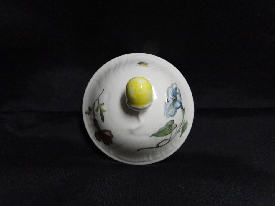 Villeroy & Boch Bouquet, Flowers, Insects: Teapot & Lid, 5 3/4", 3 Cup Capacity