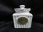 THL T1H2, White w/ Metal Medallion, Lattice: Sugar Bowl & Lid, 4" Tall, As Is