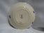 Coalport Oakhill Pink, Floral, Embossed Border: 6 5/8" Cream Soup Saucer, As Is