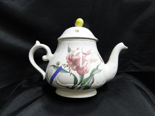 Villeroy & Boch Bouquet, Flowers, Insects: Teapot & Lid, 5 3/4", As Is