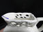 THL T1H2, White w/ Metal Medallion, Lattice: Creamer, 3 1/ 4" Tall, As Is
