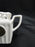 THL T1H2, White w/ Metal Medallion, Lattice: Creamer, 3 1/ 4" Tall, As Is