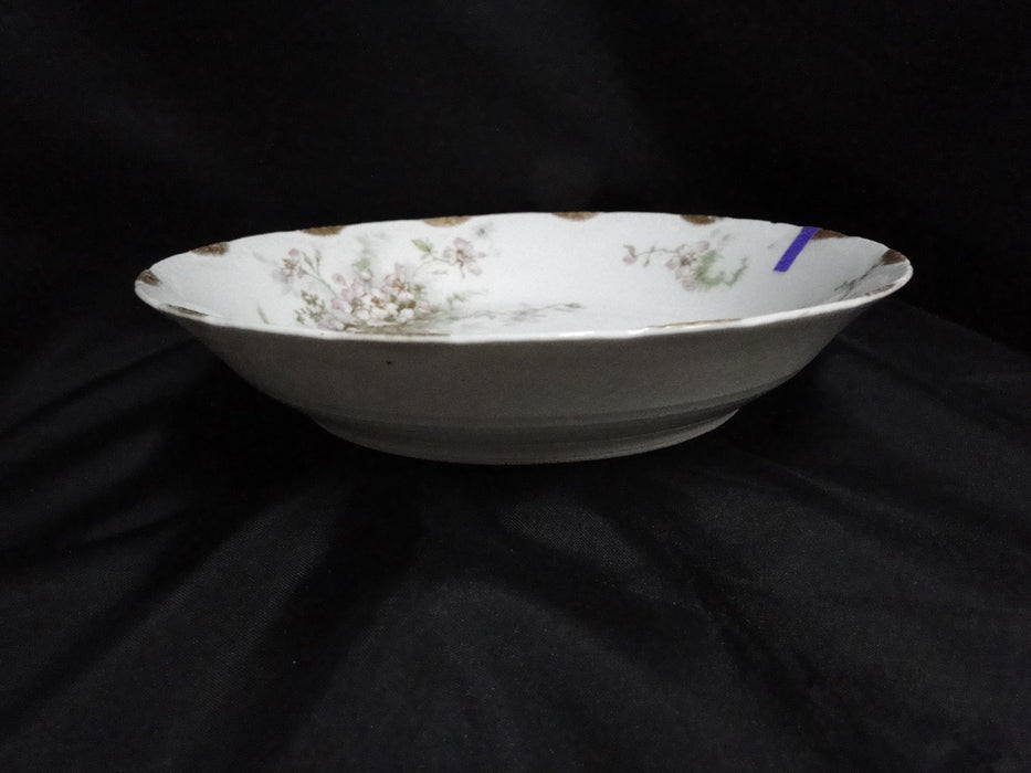 Haviland (Limoges) Schleiger 146, Gold Daubs: Coupe Soup Bowl, 7 1/2", As Is