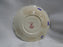 Coalport Oakhill Pink, Floral, Embossed Border: 5 3/4" Saucer, As Is