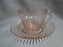 Macbeth Evans Petalware Pink: Cup & Saucer Set, 2 5/8" Tall