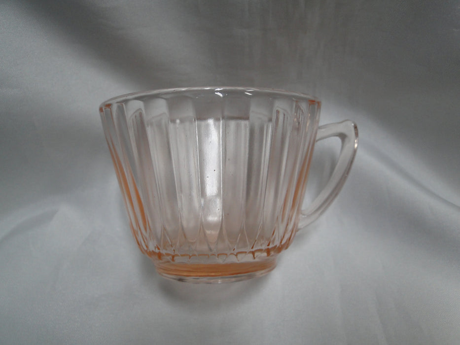 Macbeth Evans Petalware Pink: Cup & Saucer Set, 2 5/8" Tall