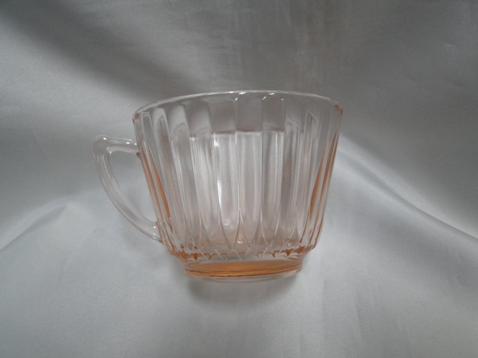 Macbeth Evans Petalware Pink: Cup & Saucer Set, 2 5/8" Tall