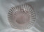 Heisey Coarse Rib Pink, Flamingo, Rib Design: Salad Plate, 7 1/4"