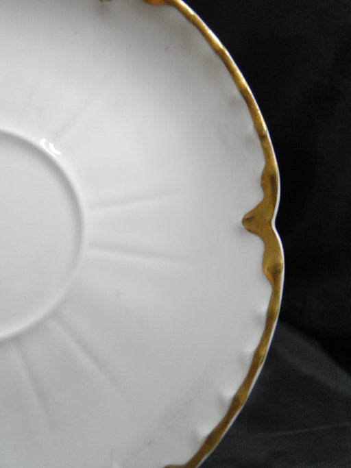 Haviland (Limoges) Schleiger 15, Gold Drip & Trim: 5 1/2" Saucer (s) Only