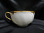 Haviland (Limoges) Schleiger 15, Gold Drip & Trim: Cup & Saucer Set, 2 1/8"