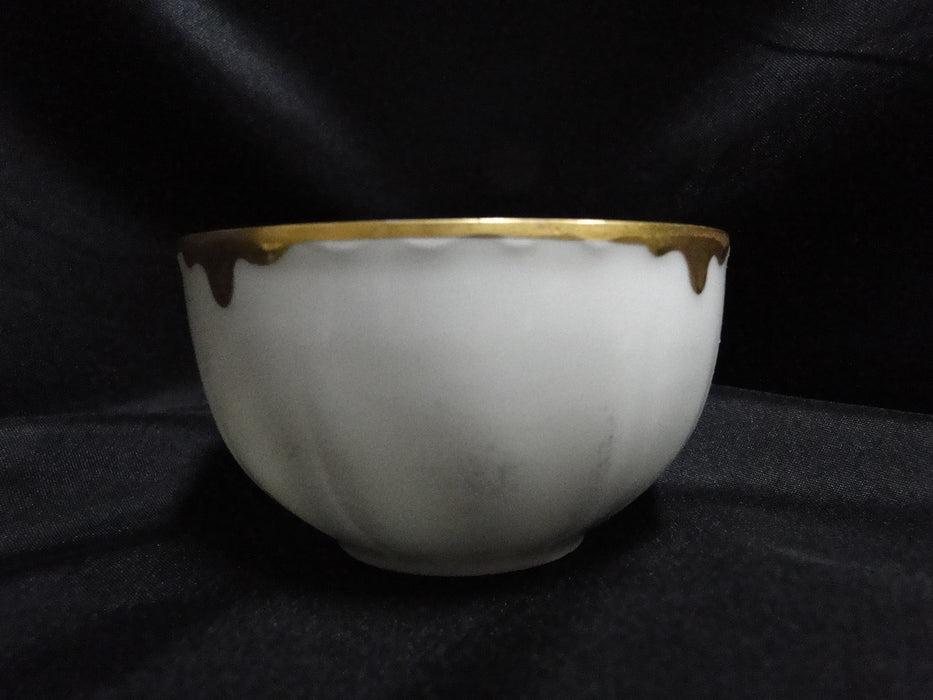Haviland (Limoges) Schleiger 15, Gold Drip & Trim: Cup & Saucer Set, 2 1/8"