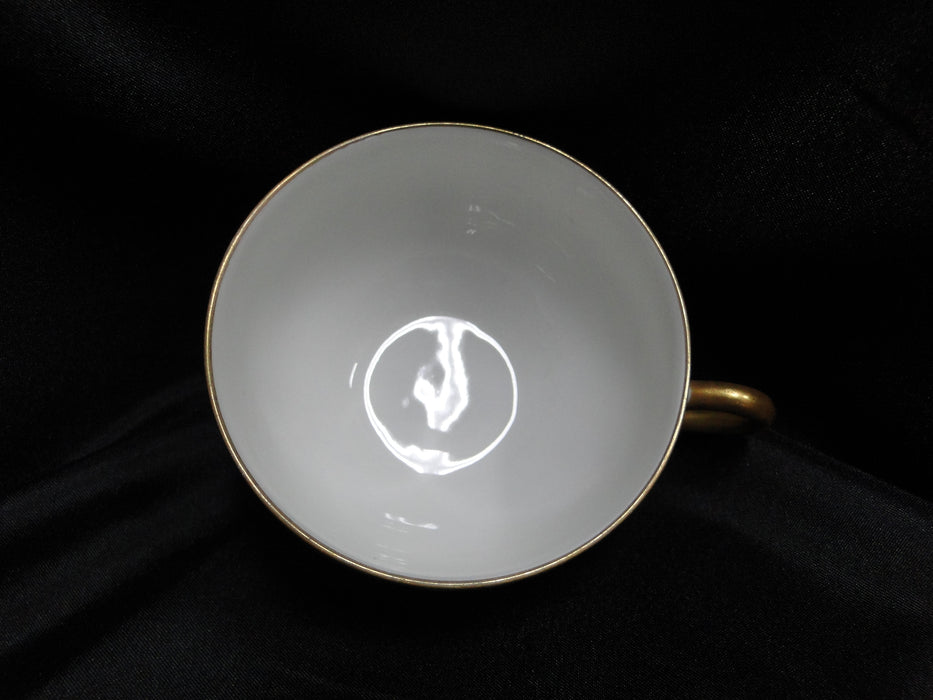 Haviland (Limoges) Schleiger 15, Gold Drip & Trim: Cup & Saucer Set, 2 1/8"