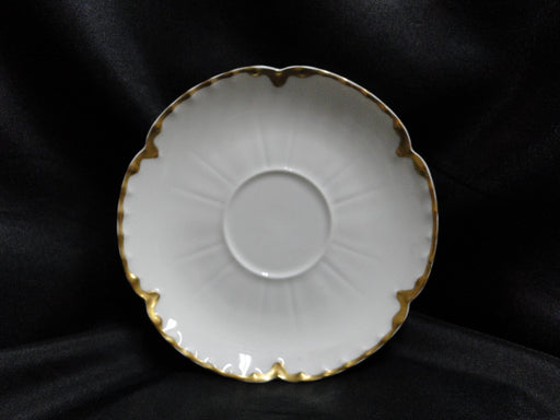 Haviland (Limoges) Schleiger 15, Gold Drip & Trim: 5 1/2" Saucer (s) Only