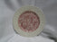 Coalport Oakhill Pink, Floral, Embossed Border: Luncheon Plate (s), 9 1/2" As Is