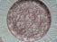 Coalport Oakhill Pink, Floral, Embossed Border: Luncheon Plate (s), 9 1/2" As Is