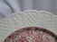 Coalport Oakhill Pink, Floral, Embossed Border: Luncheon Plate (s), 9 1/2" As Is