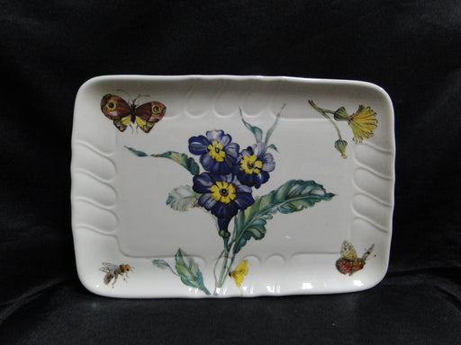 Villeroy & Boch Bouquet, Flowers, Insects: Butter Tray (s), 8 1/8" x 5 5/8"