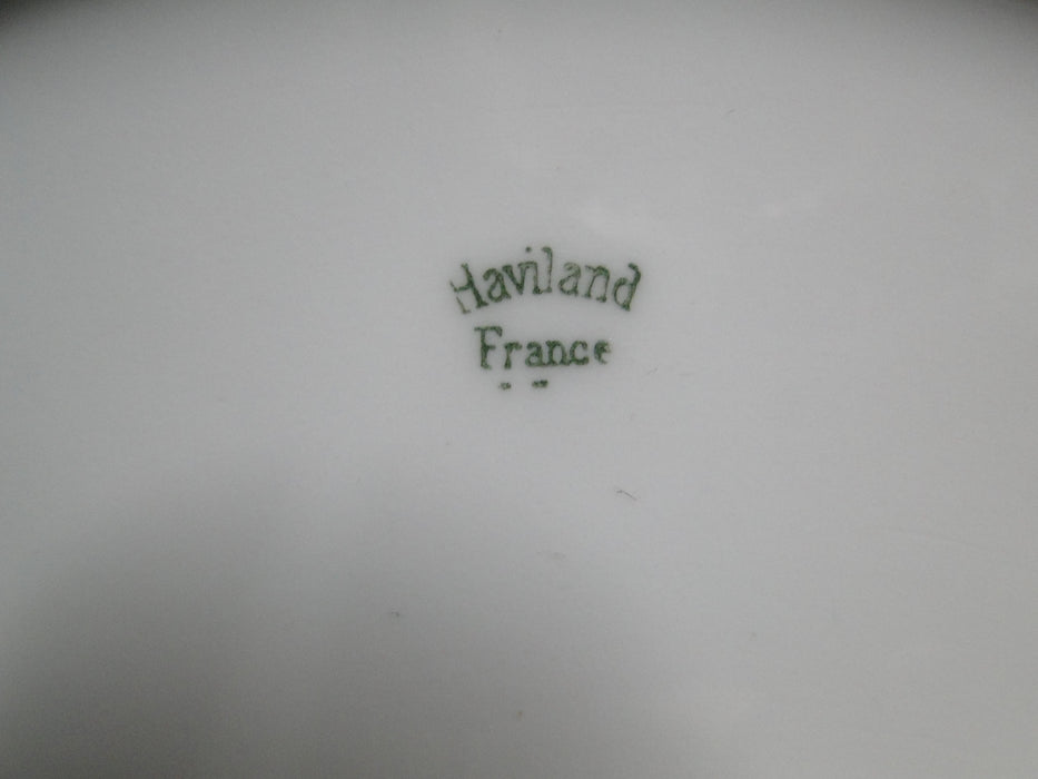 Haviland (Limoges) White w/ Gold Trim: Round Serving Platter, 12 3/4"