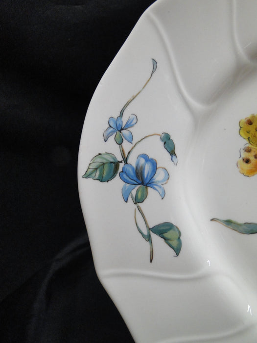 Villeroy & Boch Bouquet, Flowers, Insects: Oval Serving Platter, 11 1/4" x 8.5"