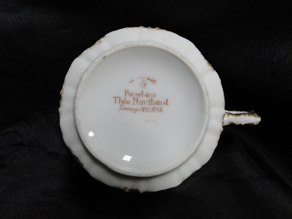 Haviland Blank 118, Gold Scrolls: 2 3/8" Oversized Cup (s) Only, No Saucer