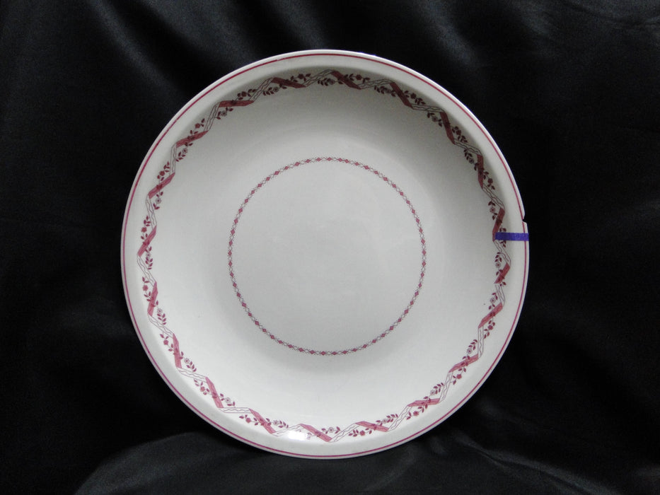 Haviland (New York) Holmsford, Pink Design: Round Serving Platter, 12.5", As Is