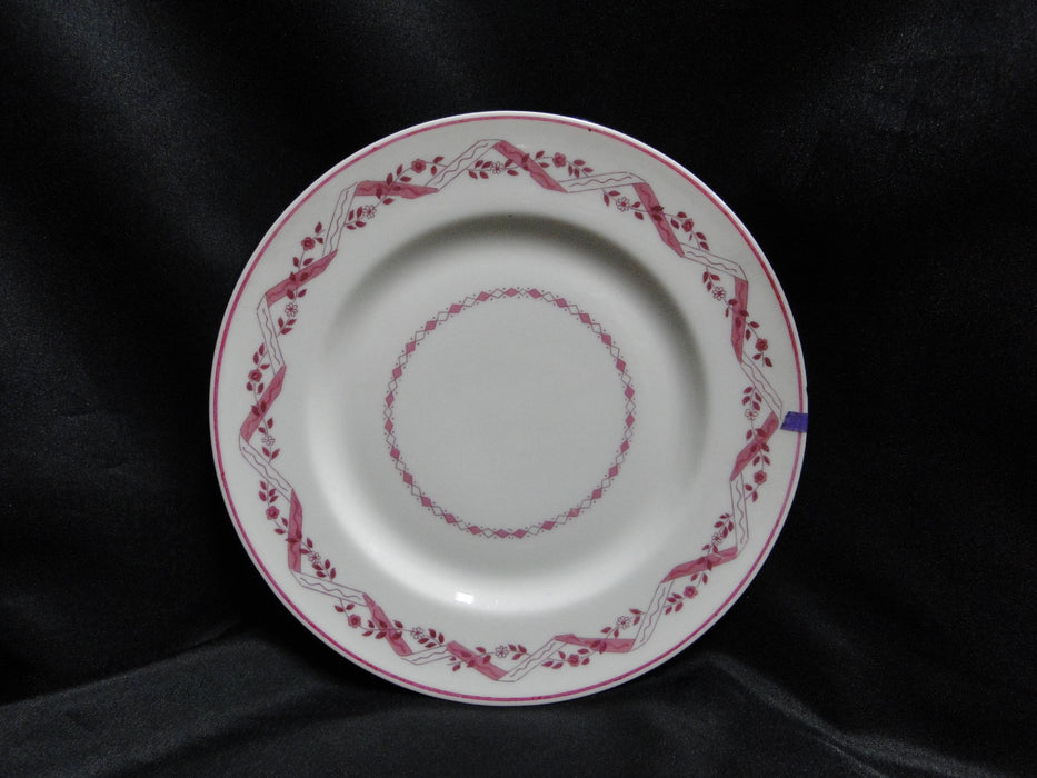 Haviland (New York) Holmsford, Pink Design: Salad Plate (s), 7 1/2", As Is