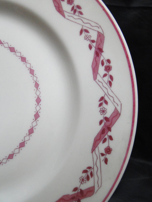 Haviland (New York) Holmsford, Pink Design: Salad Plate (s), 7 1/2", As Is