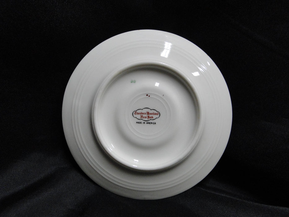 Haviland (New York) Holmsford, Pink Design: 5 3/4" Saucer Only, No Cup