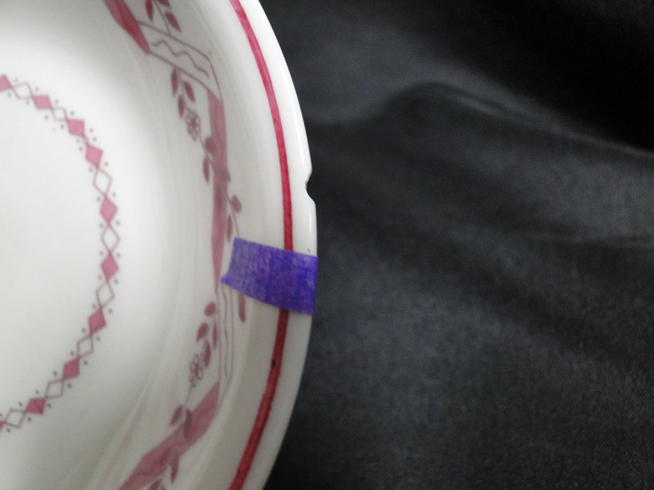 Haviland (New York) Holmsford, Pink Design: Fruit Bowl, 5", As Is