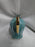 Grace's Teaware Teal w/ Gold Trim, Fluted: Creamer / Cream Pitcher, 4 1/8" Tall